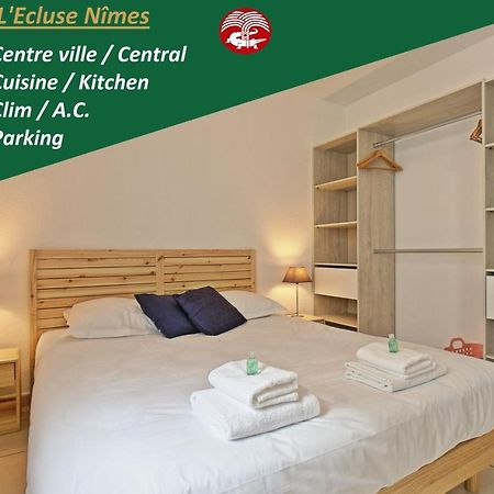 L'Ecluse - Clim - Parking - Central 尼姆 外观 照片