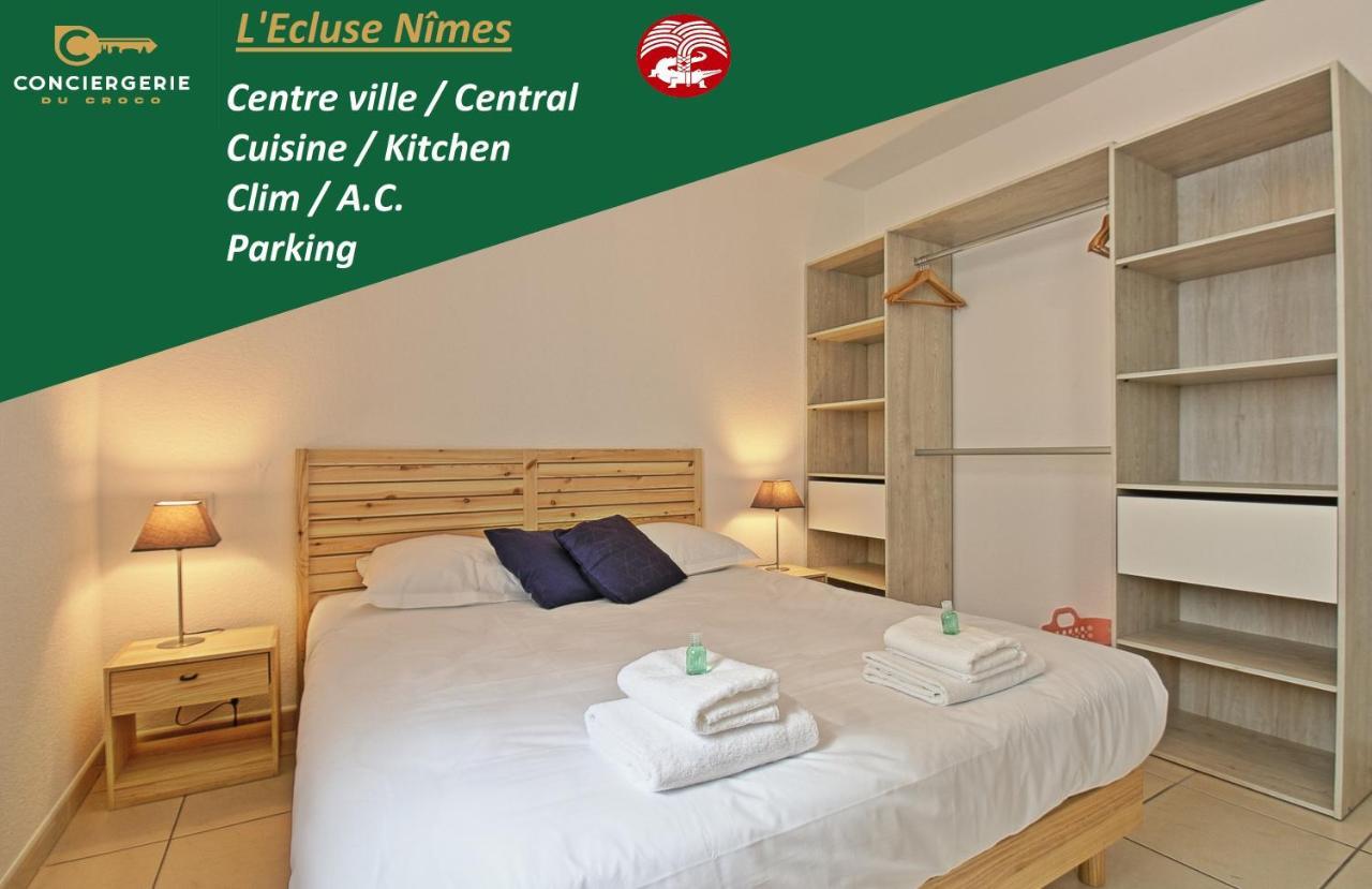 L'Ecluse - Clim - Parking - Central 尼姆 外观 照片